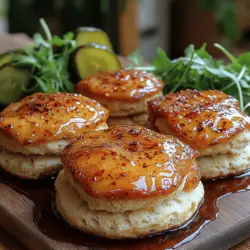 Welcome to a culinary adventure that brings together the irresistible flavors of the South! Today, we’re diving into the world of Sweet & Spicy Hot Honey Chicken Biscuits, a delightful dish that perfectly marries savory and sweet elements. This recipe is not just a meal; it's an experience that will tantalize your taste buds and leave you yearning for more.