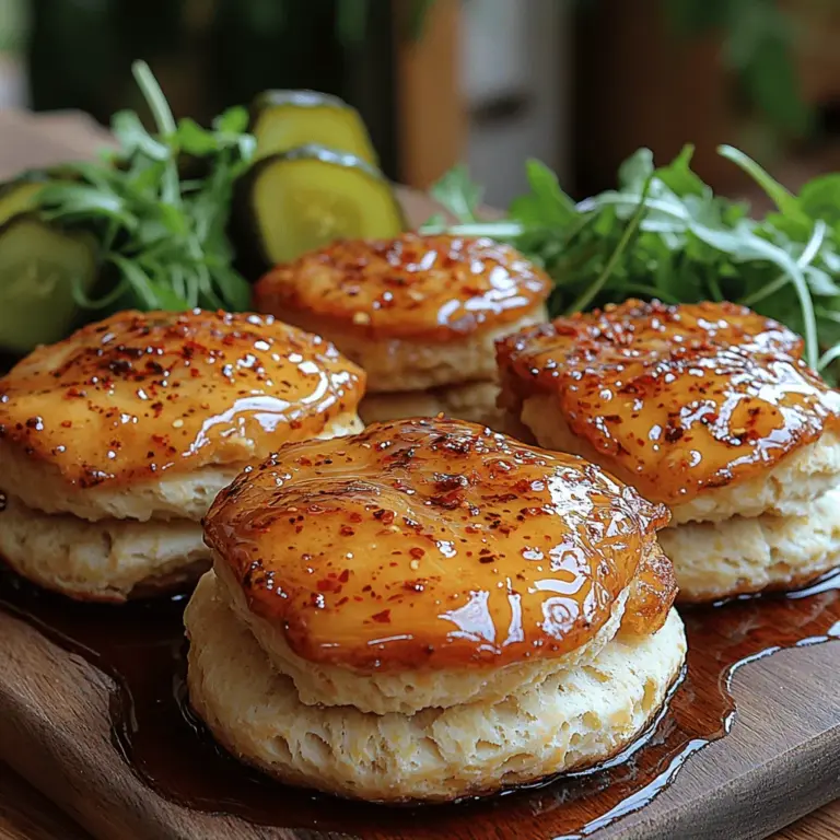 Welcome to a culinary adventure that brings together the irresistible flavors of the South! Today, we’re diving into the world of Sweet & Spicy Hot Honey Chicken Biscuits, a delightful dish that perfectly marries savory and sweet elements. This recipe is not just a meal; it's an experience that will tantalize your taste buds and leave you yearning for more.