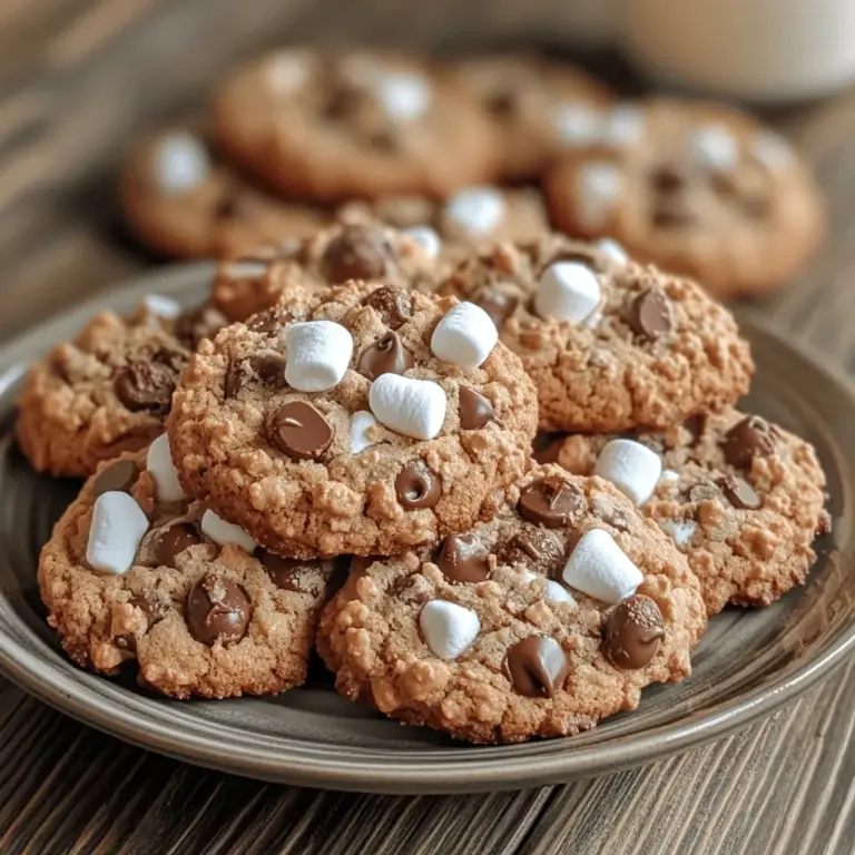 To create the perfect batch of Choco-Mallow Delight Cookies, it’s essential to understand the role of each ingredient in the recipe. Here’s a breakdown of the key components that contribute to the flavor, texture, and overall success of these delightful cookies.