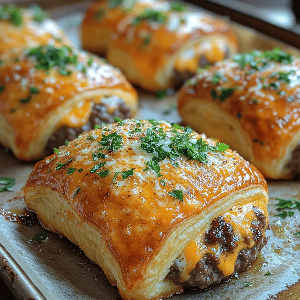 To achieve the best results with your Garlic Parmesan Cheeseburger Bombs, it's crucial to understand the role of each ingredient in the recipe. Below, we delve into the essential components that make these bites so special.