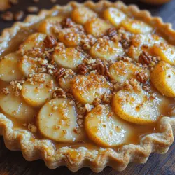 Imagine a warm slice of pie, its golden crust cradling juicy, tender pears, enhanced by the earthy sweetness of maple syrup and the crunch of toasted walnuts. This is not just any pie; it’s a Maple Vanilla Walnut Pear Pie, a dessert that perfectly embodies the rich tapestry of autumn flavors. This pie is a delightful celebration of seasonal ingredients, making it an ideal choice for gatherings, holidays, or simply a cozy night in.