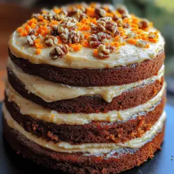 When it comes to baking a cake, the quality of your ingredients can significantly affect the final product. Each component plays a crucial role in achieving the perfect texture, flavor, and overall appeal. Let’s take a closer look at the essential ingredients that make Gordon's Heavenly Carrot Cake a true delight.