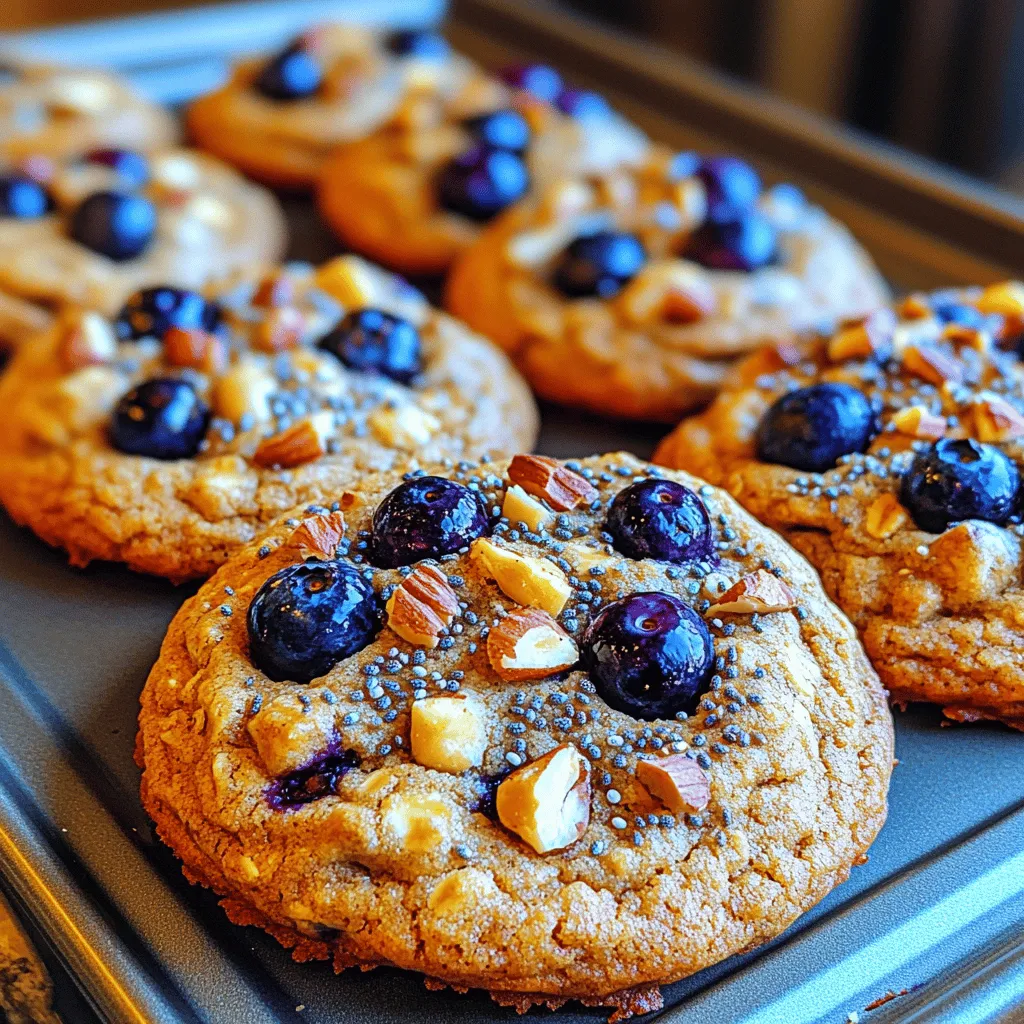 If you're on the lookout for a delicious yet health-conscious dessert, look no further than Banana Blueberry Bliss Oatmeal Cookies. These delightful cookies not only satisfy your sweet tooth but also pack a nutritional punch, making them an appealing choice for both kids and adults alike. With the natural sweetness of ripe bananas and the burst of juicy blueberries, these cookies are a perfect blend of flavors and textures that brings comfort and joy in every bite.