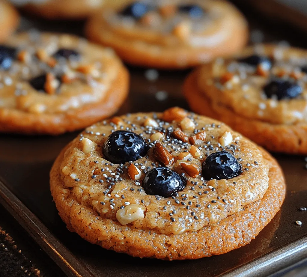 If you're on the lookout for a delicious yet health-conscious dessert, look no further than Banana Blueberry Bliss Oatmeal Cookies. These delightful cookies not only satisfy your sweet tooth but also pack a nutritional punch, making them an appealing choice for both kids and adults alike. With the natural sweetness of ripe bananas and the burst of juicy blueberries, these cookies are a perfect blend of flavors and textures that brings comfort and joy in every bite.