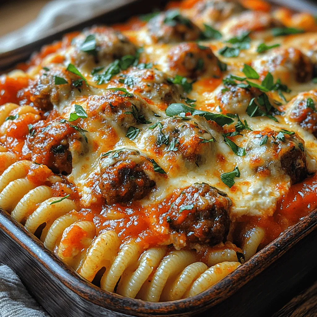 The foundation of any meatball casserole is, of course, the meat. In this recipe, you can choose between ground beef and ground turkey, each offering distinct flavors and textures. Ground beef is favored for its rich, savory taste and higher fat content, which keeps the meatballs moist and flavorful during cooking. On the other hand, ground turkey is a leaner alternative that can be seasoned to enhance its flavor profile. Both options are excellent, and your choice will depend on your dietary preferences and the flavor experience you wish to create.