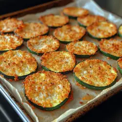 In the world of healthy snacking, Zesty Crispy Parmesan Zucchini Chips have emerged as a fan favorite, offering a delicious alternative to traditional potato chips. These delightful bites not only satisfy your cravings for crunch but also provide a nutritious option that you can feel good about indulging in. With zucchini as the star ingredient, they are easy to prepare and bring a burst of flavor to your snack time, making them perfect for both kids and adults alike.