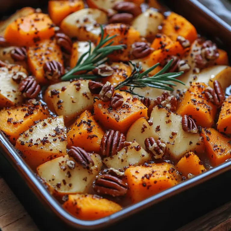 In the realm of comfort food, few dishes evoke the warmth of fall quite like a beautifully baked butternut squash and apple dish. This Warm and Cozy Butternut Squash & Apple Bake combines the natural sweetness of apples with the buttery richness of squash, creating a delightful symphony of flavors and textures that is perfect for any occasion. The vibrant hues of golden squash and bright apples not only appeal to the eyes but also come together to create a dish that warms the heart and fills the soul.