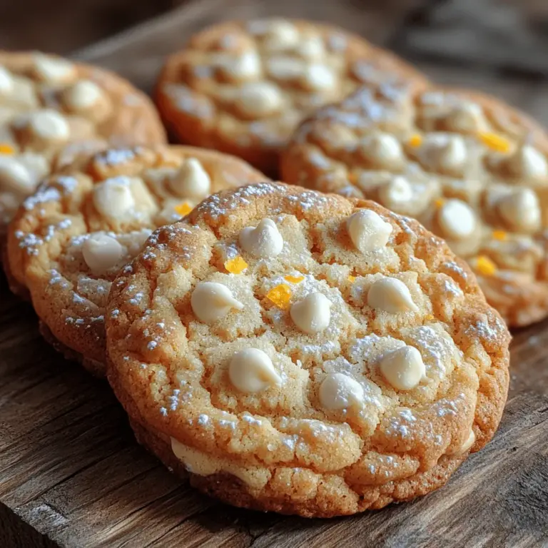 Imagine biting into a cookie that transports you straight back to sun-soaked days of your childhood, where the sweet and tangy taste of orange creamsicles was a summertime staple. This nostalgic flavor is the inspiration behind our Creamsicle Orange Cookies, a delightful treat that captures the essence of those cherished moments. These cookies marry the bright, refreshing notes of orange with the comforting warmth of freshly baked cookies, creating a harmonious balance that is sure to please cookie lovers of all ages.