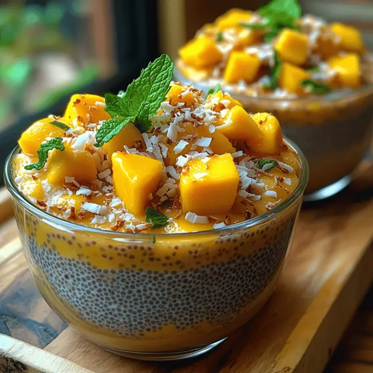 To create a perfect Tropical Bliss Mango Chia Pudding, it's essential to understand the core ingredients that contribute to its flavor and health benefits. Each component plays a critical role in enhancing the overall experience of this delightful dessert.
