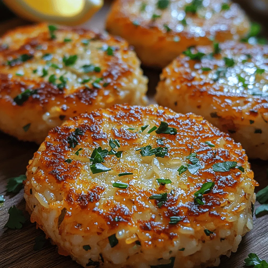 Crispy herb-infused rice patties are a delightful culinary treat that offer a unique spin on traditional rice dishes. They can serve as an appetizer, a satisfying snack, or a versatile side dish that complements a variety of main courses. The charm of these patties lies not only in their crispy exterior and flavorful interior but also in their ability to transform leftover rice into something truly extraordinary.