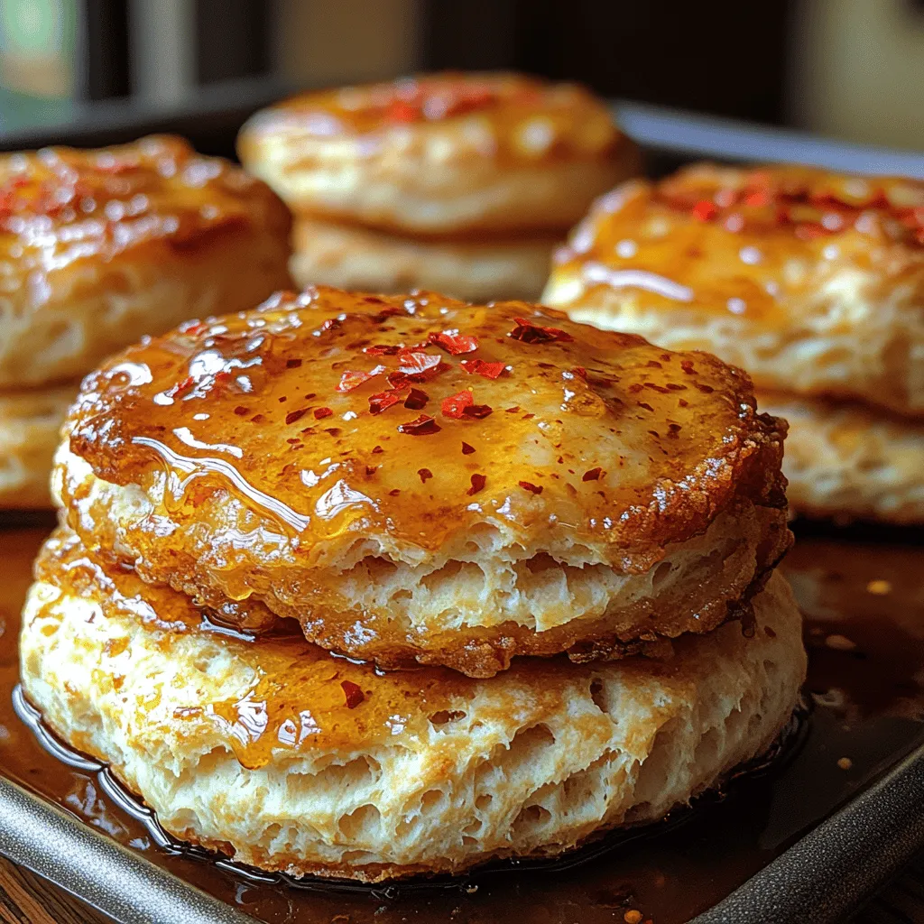 If you're searching for a dish that perfectly balances sweet and spicy flavors while delivering a comforting bite, look no further than Sweet & Spicy Hot Honey Chicken Biscuits. This mouthwatering recipe embodies the essence of Southern comfort food, combining crunchy, golden biscuits with tender, marinated chicken, all drizzled with a luscious hot honey sauce. It's a dish that not only satisfies cravings but also brings warmth and joy to the dining table, making it perfect for family gatherings or cozy weekend brunches.