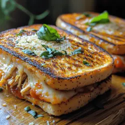 Creating the perfect Lazy Chicken Parmesan Grilled Cheese begins with the foundation: the bread. To achieve a golden, crispy crust that contrasts beautifully with the warm, melted cheese and savory chicken, buttering the bread properly is essential. Start with high-quality bread—sourdough, ciabatta, or a classic white loaf all work wonderfully.