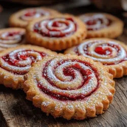 Shortbread cookies are a timeless classic in the world of baking, beloved for their crumbly texture and rich buttery flavor. Originating from Scotland, these cookies have become a favorite across the globe, often enjoyed with a cup of tea or as a sweet indulgence during special occasions. While traditional shortbread has its charm, there’s something incredibly enticing about infusing a modern twist into this beloved recipe. Enter the Raspberry Swirl Shortbread Cookies—a delightful fusion that combines the classic shortbread base with vibrant raspberry flavors, resulting in a cookie that is not only visually stunning but also tantalizing to the taste buds.