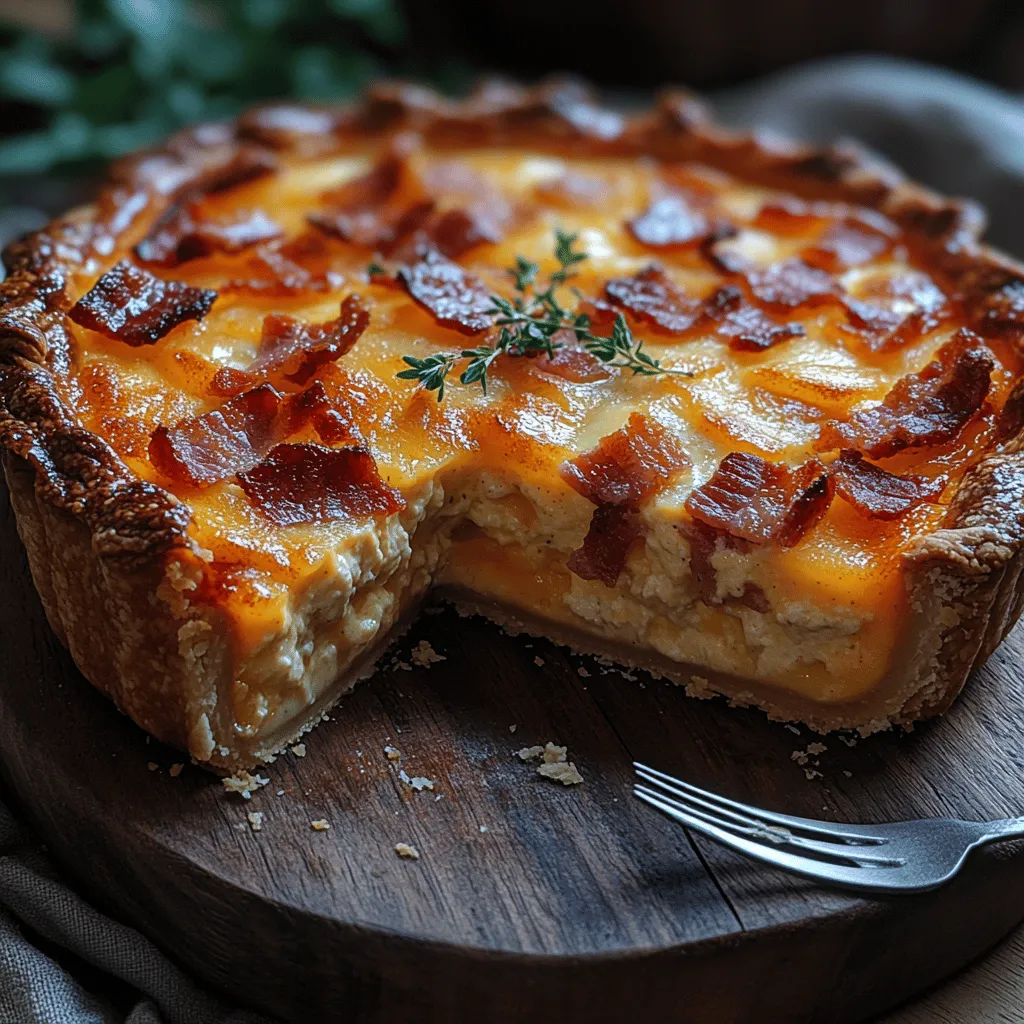 Quiche Lorraine is a classic French dish that has won the hearts and palates of food lovers around the globe. Originating from the Lorraine region in northeastern France, this savory pie is traditionally filled with a delicious custard made from eggs and cream, combined with savory bits of bacon and cheese. Its rich flavors and satisfying texture make it a popular choice for brunch, breakfast, or even a light dinner.