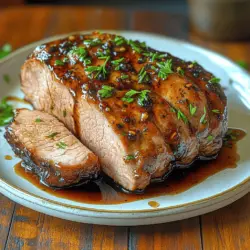 When it comes to dinner planning, few dishes strike the perfect balance between elegance and ease quite like Balsamic-Glazed Pork Tenderloin. This recipe boasts a delightful medley of flavors, marrying the rich tang of balsamic vinegar with the natural sweetness of honey, all while elevating the savory notes of fresh herbs and spices. Ideal for a cozy weeknight meal or an impressive centerpiece at your next gathering, this dish is versatile enough to suit various occasions, from casual family dinners to festive celebrations.