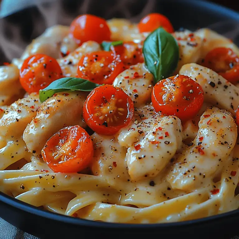If you’re looking to impress a loved one with a culinary masterpiece that not only delights the taste buds but also sets the mood for romance, look no further than "Marry Me Chicken Pasta." This enchanting dish combines tender, succulent chicken, a creamy sauce, and perfectly cooked pasta, making it a favorite for date nights, anniversaries, or any special occasion where you want to make a lasting impression. The name itself suggests that this dish has the power to sweep someone off their feet—after all, who could resist a meal that tastes as good as love feels?