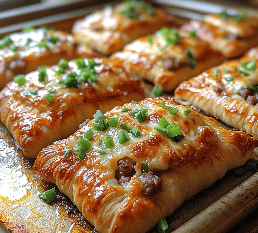 If you're looking for a crowd-pleaser that’s as delicious as it is easy to prepare, look no further than Creamy Sausage Crescents. This mouthwatering appetizer combines a rich, creamy filling with the flaky goodness of crescent roll dough, making it the perfect bite-sized treat for any occasion. Whether you're hosting a festive gathering, enjoying a cozy family dinner, or simply craving a satisfying snack, these crescents are sure to impress.