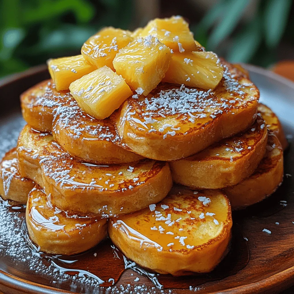 To truly understand the magic of Tropical Hawaiian Roll French Toast, we must first explore the star ingredient: Hawaiian sweet rolls. These soft, fluffy delights have their roots in Hawaiian cuisine, where they have become a staple in both everyday meals and festive gatherings. Originally created by a local baker named Robert Taira in the 1950s, these sweet rolls quickly gained popularity for their unique flavor and texture.