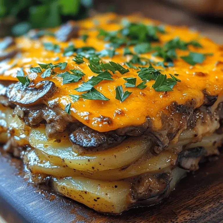 To craft the perfect Rustic Beef & Mushroom Harmony Casserole, it's essential to understand the core components that make this dish stand out. Each ingredient brings its unique flavor profile and nutritional benefits, making this casserole not only delicious but also wholesome.