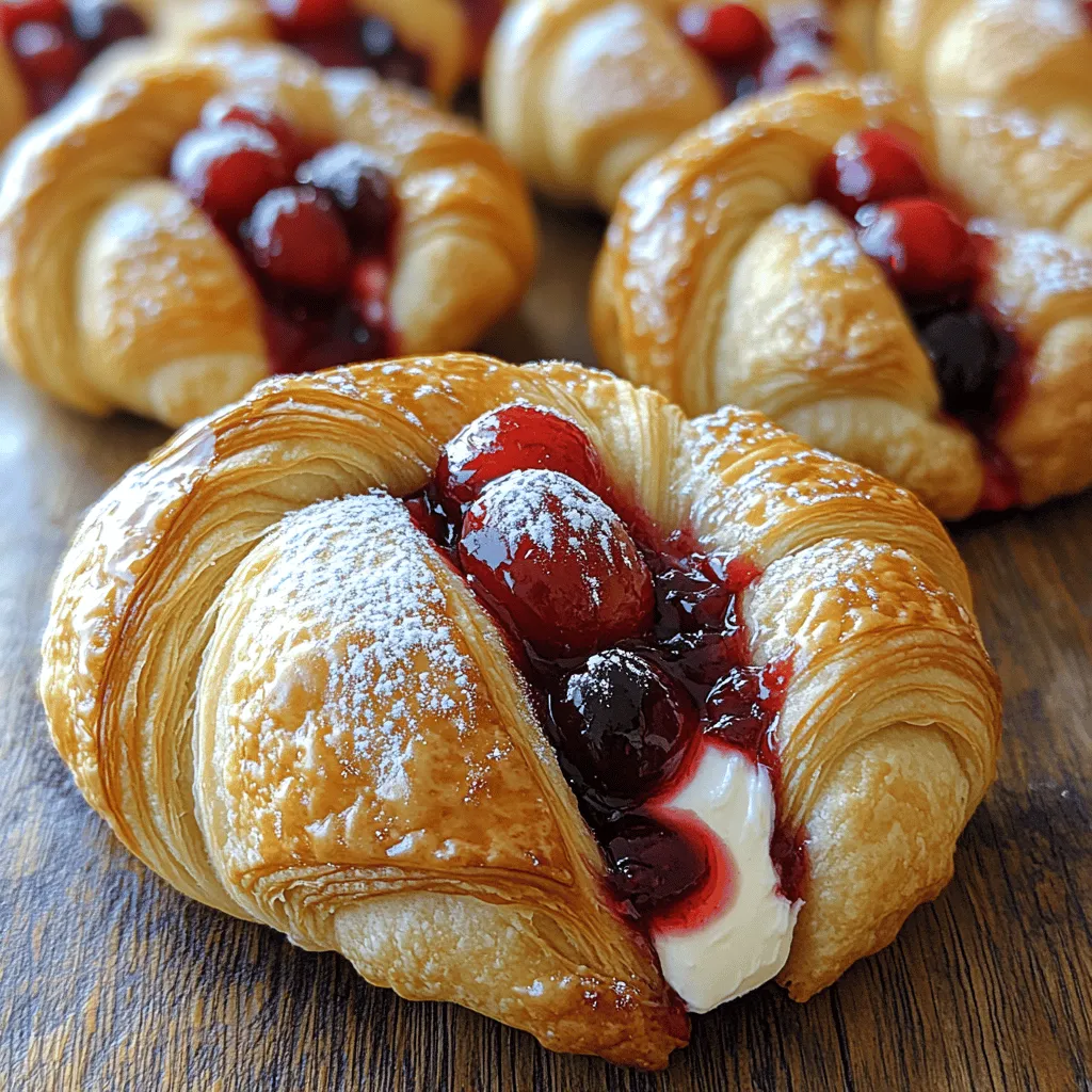 In the world of culinary exploration, air fryers have revolutionized the way we cook, combining the crispiness of frying with the convenience of baking. The ability to create delicious treats without the excess oil makes air frying an attractive option for both novice cooks and seasoned chefs alike. One of the most delightful recipes that perfectly demonstrates this versatility is the Cherry Cream Cheese Bliss Croissants. These pastries are not only a feast for the eyes but also a harmonious blend of sweet and creamy flavors wrapped in a perfectly flaky pastry.