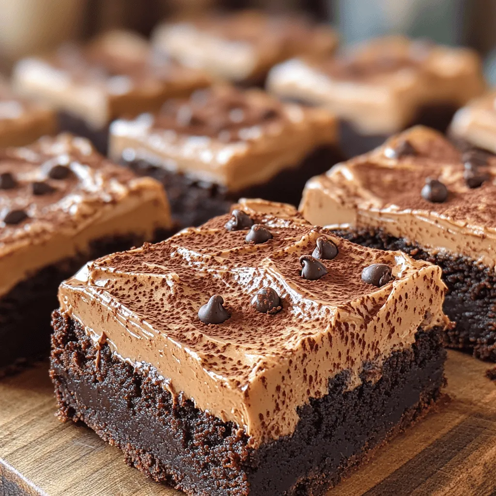 Brownies have long held a special place in the hearts of dessert lovers around the world. Their rich, fudgy texture and indulgent chocolate flavor make them a favorite treat, perfect for sharing at gatherings or enjoying on a quiet evening at home. But what if you could elevate this classic dessert to an entirely new level? Enter the Decadent Café Latte Frosted Mocha Brownies. This innovative recipe combines the beloved flavors of coffee and chocolate, creating a delightful treat that will excite your taste buds and impress your guests.