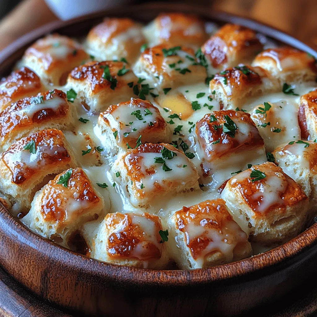 If you’re on the hunt for a crowd-pleasing dish that combines comfort food with a fun, interactive twist, look no further than Scrumptious Chicken Bacon Ranch Pull Apart Rolls. This delectable recipe is perfect for those gatherings where sharing and enjoyment are at the forefront, whether it’s a lively game day, a cozy family dinner, or a festive party. The beauty of pull-apart rolls lies not only in their inviting, fluffy texture but also in the fact that they encourage a communal dining experience—everyone can reach in and grab a piece, making it a perfect centerpiece for any occasion.