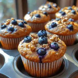 Muffins have long been a beloved staple in breakfast and snack culture, cherished for their convenience, variety, and satisfying taste. From traditional blueberry muffins to decadent chocolate chip options, these baked goods appeal to a wide range of palates and dietary preferences. However, as health-conscious eating continues to rise in popularity, many are seeking alternatives that not only satisfy cravings but also pack a nutritional punch. Enter the Blueberry Power Muffins - a modern twist on a classic favorite that combines wholesome ingredients with robust flavors.