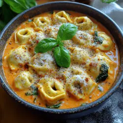 To truly appreciate the beauty of Tortellini Delight in Creamy Tomato Bliss, we must first explore the origins of its star ingredient: tortellini. This pasta has a rich history rooted in Italy, with its origins believed to trace back to the region of Emilia-Romagna. Traditionally, tortellini is shaped like a small ring, resembling a belly button, and is filled with a combination of meats, cheese, or vegetables. The exact origins of tortellini are often debated, with different towns claiming to be the birthplace of this beloved pasta.