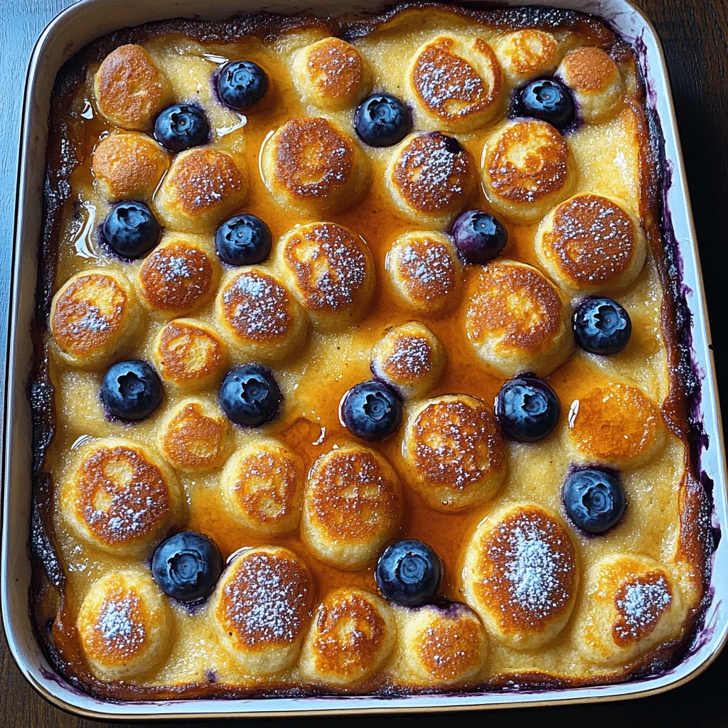 There's something undeniably comforting about pancakes. Whether enjoyed on a lazy weekend morning or as a quick breakfast on busy weekdays, pancakes have a special place in our hearts and stomachs. But what if we told you that you could take this beloved breakfast staple and transform it into a delightful casserole? Introducing the Blueberry Buttermilk Pancake Casserole—a dish that encapsulates all the fluffy, sweet goodness of traditional pancakes but is presented in a convenient, shareable format.