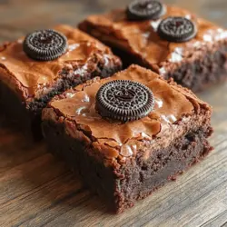 Before we embark on the baking journey, it’s essential to understand the ingredients that make these Oreo brownies so irresistibly good. Each component plays a critical role in achieving that perfect balance of flavor and texture.