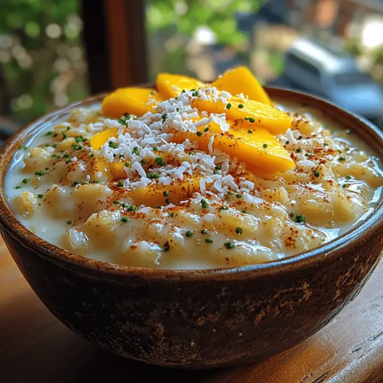 Rice pudding has long been celebrated as a comforting dessert that evokes feelings of nostalgia and warmth. This classic dish has transcended cultures, with variations found in cuisines across the globe—from the creamy rice pudding of Europe to the sweet, aromatic versions of Asia. Among these delightful interpretations, creamy coconut rice pudding stands out for its unique flavor profile, making it a favorite for those who appreciate the luscious and tropical essence of coconut.