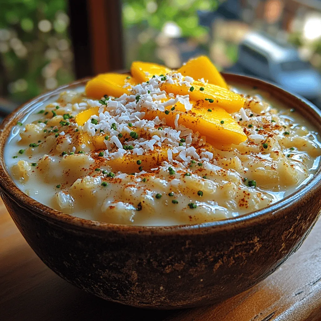 Indulge in Creamy Coconut Rice Pudding: A Luxurious Dessert Recipe