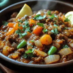 Spicy Qeema Delight is more than just a dish; it’s a culinary experience that brings together the rich flavors of South Asian cuisine. This beloved recipe, which features ground meat, typically beef, is cherished for its comforting nature and bold taste. It holds a special place in family gatherings and cultural celebrations, often gracing dinner tables during festive occasions and everyday meals alike. The dish is not only a testament to the art of traditional cooking but also a reflection of the deep cultural roots that connect families and communities.