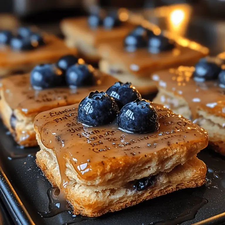 If you’re on the hunt for a mouthwatering treat that perfectly marries sweet and savory, look no further than Blueberry Bliss Butter Swim Biscuits. These delightful biscuits are not only a feast for the eyes but also a tantalizing experience for your taste buds. Imagine biting into a buttery, flaky biscuit bursting with juicy blueberries, each mouthful offering a delightful combination of textures and flavors. The rich buttery flavor is perfectly complemented by the slight tartness of the blueberries, creating a harmonious balance that leaves you craving more.