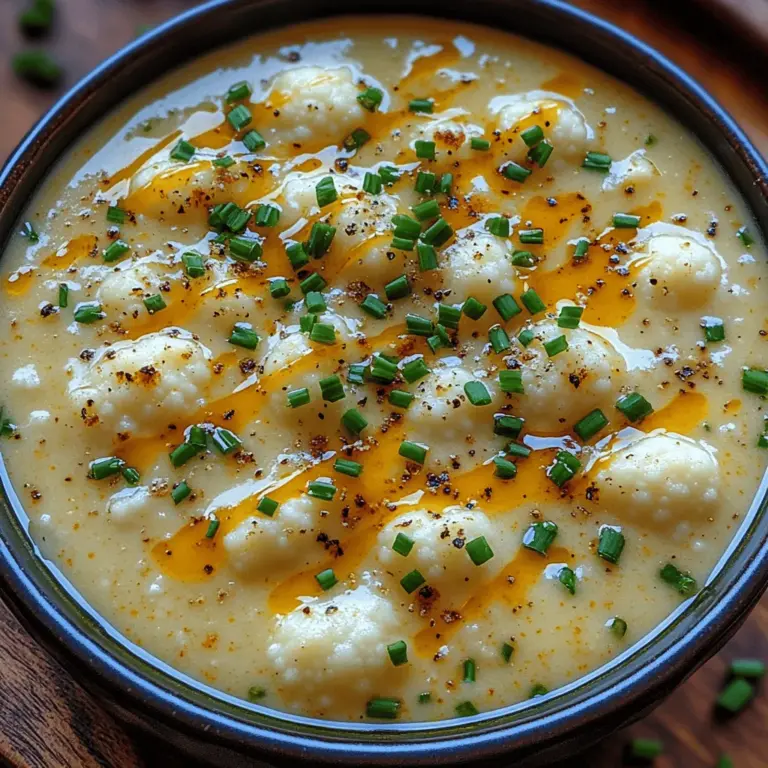 As the seasons shift and chilly winds begin to blow, nothing quite warms the soul like a comforting bowl of soup. Among the myriad of comforting soups available, Heavenly Garlic Cheddar Cauliflower Soup stands out with its rich, creamy texture and irresistible flavors. This delightful concoction combines the earthiness of cauliflower with the aromatic punch of garlic and the rich, sharp notes of cheddar cheese, making it a favorite for both casual dinners and festive gatherings.