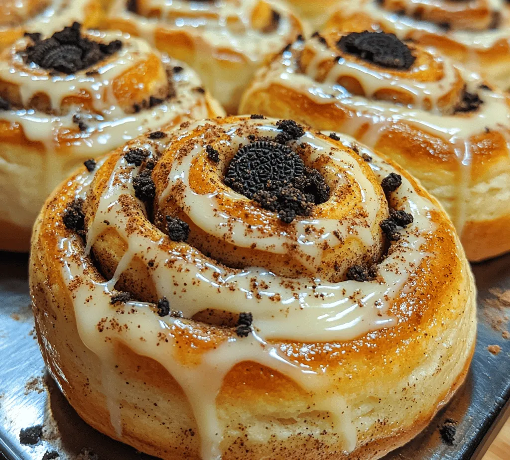 If you thought the classic cinnamon roll couldn't get any better, think again. Introducing the Oreo Cookies and Cream Cinnamon Rolls—a delightful fusion dessert that marries the gooey, comforting goodness of traditional cinnamon rolls with the irresistible flavor of Oreo cookies. This innovative recipe captures the essence of indulgence, combining soft, pillowy dough with a rich, creamy filling that pays homage to one of the most beloved cookies in the world.
