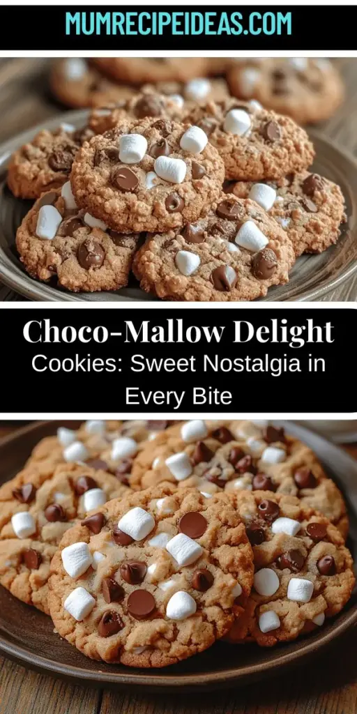 Indulge in nostalgia with Choco-Mallow Delight Cookies, a perfect fusion of sweet chocolate, fluffy marshmallows, and crunchy graham crackers. These delightful cookies recreate the joy of campfire s’mores, making them ideal for gatherings or a cozy night in. Easy to make, with tips on mixing and baking, this recipe ensures every bite is packed with rich flavors and cherished memories. Bake a batch and enjoy a taste of childhood comfort!