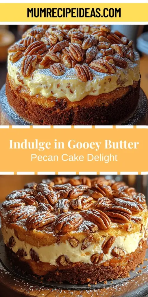 Gooey butter pecan cake is a delightful Southern dessert that features a rich, buttery base topped with a creamy, gooey layer and crunchy pecans. Originating from St. Louis in the 1930s, this cake is perfect for gatherings and special occasions. The unique blend of textures and flavors make it irresistible. In this article, you'll find a detailed recipe, tips for success, and serving suggestions to impress your family and friends with this mouthwatering treat.