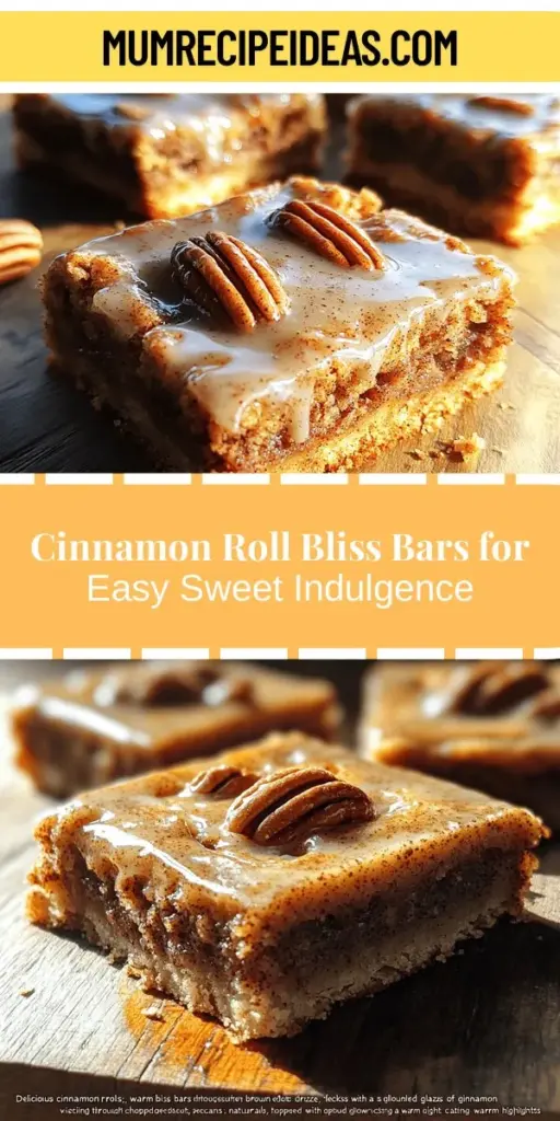 Experience the delightful world of Cinnamon Roll Bliss Bars - a perfect blend of cozy flavors and hassle-free baking. These bars offer all the deliciousness of traditional cinnamon rolls but in a simple, easy-to-make format. Ideal for any time of the day, from breakfast to dessert, these bars are soft, sweet, and incredibly satisfying. Our step-by-step recipe makes it accessible for everyone, allowing you to whip up this indulgent treat with ease. Enjoy the comforting aroma and taste that will leave you wanting more!