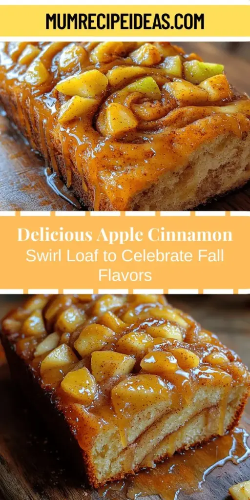 Indulge in the comforting flavors of fall with a homemade Apple Cinnamon Swirl Loaf! This delicious loaf combines tender apples and aromatic cinnamon, creating a visually stunning and flavorful treat. Perfect for breakfast or dessert, the warm aroma fills your kitchen as it bakes. Discover tips for baking success, ingredient substitutions, and fun serving suggestions. Experience the joy of baking and savor the cozy vibes this delightful loaf brings to your home.