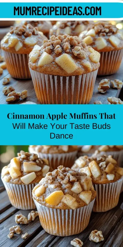 Discover the joy of baking with our Irresistible Cinnamon Apple Muffins! This easy recipe combines the warm flavors of cinnamon and fresh apples, resulting in delicious treats perfect for breakfast or dessert. Enhanced with applesauce for moisture and reduced sugar, these muffins are a healthier choice without sacrificing taste. Whether you’re a seasoned baker or a novice, follow our simple instructions to create a batch that will fill your kitchen with mouthwatering aromas. Enjoy them warm or at room temperature for a cozy treat that brings comfort and joy with every bite!
