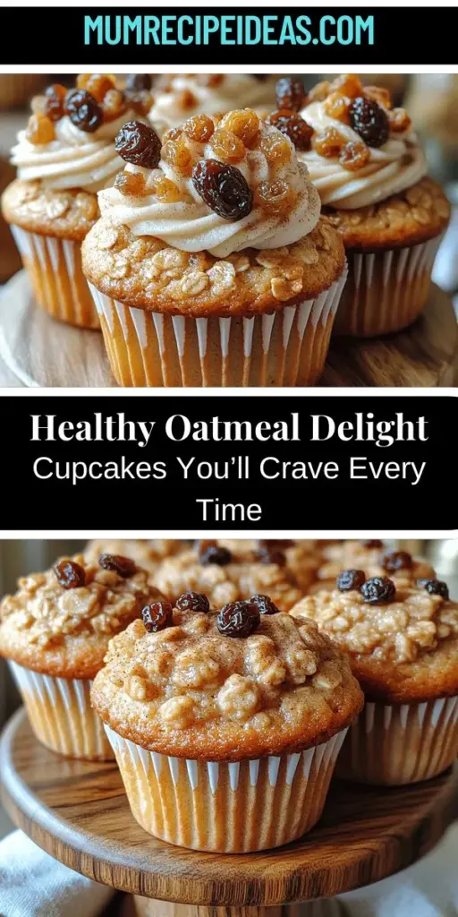 Discover the perfect balance of health and indulgence with Oatmeal Delight Cupcakes! These delightful treats combine the nutritious benefits of oats with the sweetness of a cupcake, making them an ideal guilt-free snack or dessert. With options for various dietary needs, including vegan and gluten-free adaptations, everyone can enjoy them. Packed with flavors, nutrients, and customizable mix-ins, they're sure to impress both health lovers and dessert enthusiasts alike! Get ready to bake and enjoy these versatile cupcakes any time of the day.