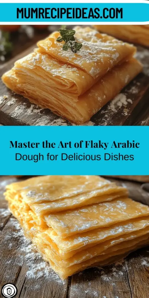 Discover the magic of flaky Arabic dough, a staple in Middle Eastern cuisine known for its light, airy texture and versatility. This dough serves as a delicious base for savory or sweet fillings, making it perfect for everything from pastries to pies. With a rich history and a few key ingredients, you can master this culinary gem. Unleash your creativity in the kitchen and enjoy making mouthwatering dishes that showcase this delightful dough.