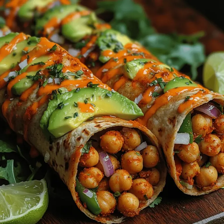 In recent years, plant-based meals have skyrocketed in popularity, transforming the way people approach their diets. As more individuals embrace vegetarian and vegan lifestyles, the demand for delicious, nutritious, and satisfying meal options has never been higher. One standout recipe that embodies these qualities is the Spicy Cajun Chickpea Wraps Delight. This dish is not only bursting with flavor but also packed with nutrients, making it an excellent choice for everyone—from the dedicated vegan to the casual meat-eater looking to incorporate more plant-based meals into their diet.