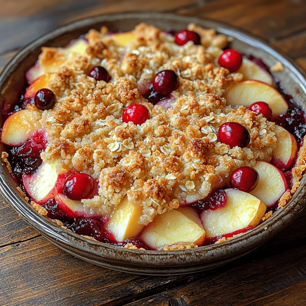 Pies hold a cherished place in dessert culture, often symbolizing warmth and home. From classic apple pies to decadent chocolate silk variations, these delightful pastries are staples at family gatherings, holiday celebrations, and cozy evenings alike. Among the vast array of pie options, the Cranberry Apple Crumble Pie stands out as a seasonal favorite, especially during the fall and winter months. This pie is not only visually appealing with its vibrant colors but also offers an irresistible combination of flavors that delights the palate.