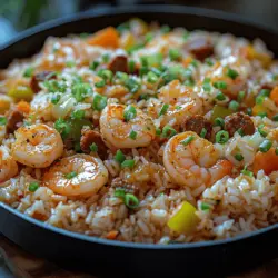 To appreciate the depth of flavor in Spicy Cajun Shrimp Dirty Rice, it’s essential to understand the role each ingredient plays in creating this dish. Let’s take a closer look at the key components that make this recipe a standout.