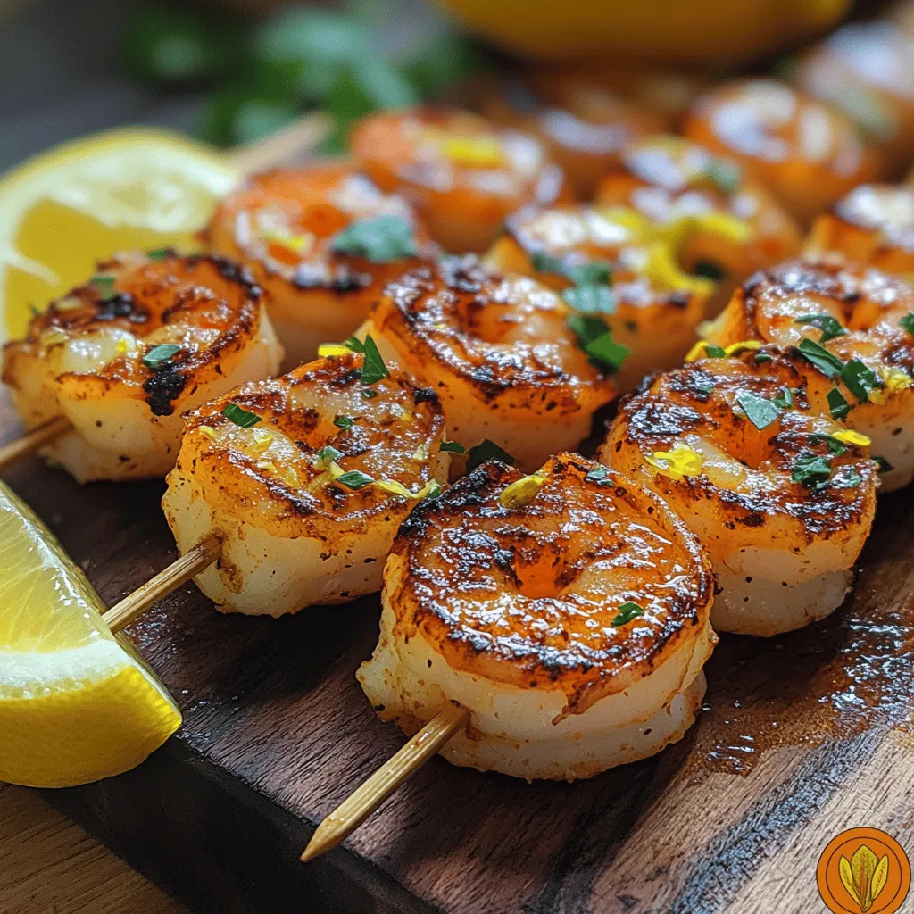 If you are searching for a delightful seafood dish that embodies the essence of fresh, zesty flavors, look no further than Zesty Garlic Lemon Shrimp Skewers. This vibrant recipe not only showcases shrimp's versatility but also brings together a medley of flavors that are sure to tantalize your taste buds. Popular in culinary traditions around the world, shrimp are celebrated for their tender texture and ability to absorb flavors, making them a favorite choice for everything from casual dinners to elegant gatherings.