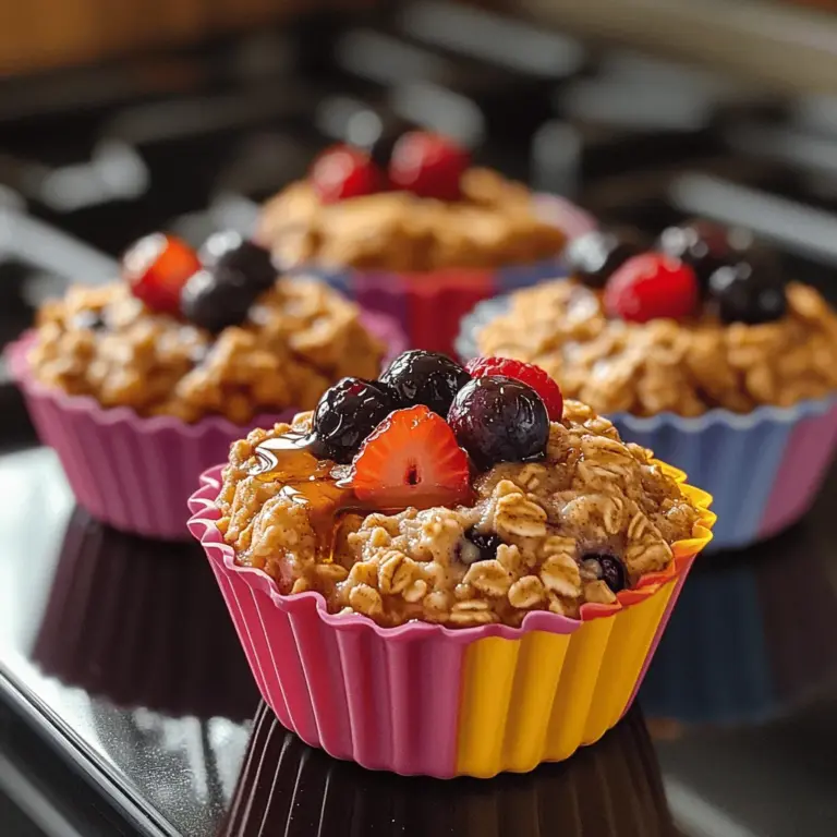 To create the perfect Morning Bliss Baked Oatmeal Cups, it's essential to understand the components that make them not only delicious but also healthful. Each ingredient plays a vital role in contributing to the overall flavor, texture, and nutritional profile of these delightful breakfast treats.