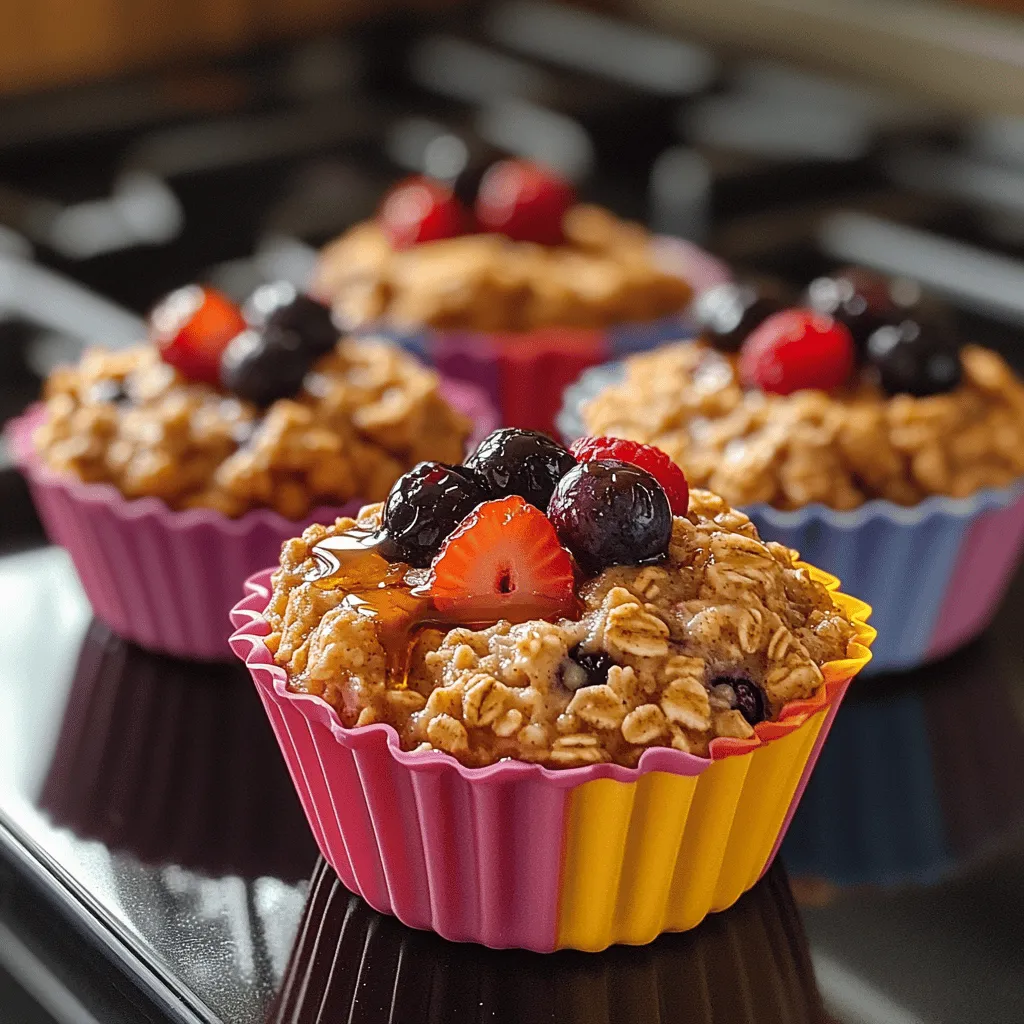 To create the perfect Morning Bliss Baked Oatmeal Cups, it's essential to understand the components that make them not only delicious but also healthful. Each ingredient plays a vital role in contributing to the overall flavor, texture, and nutritional profile of these delightful breakfast treats.