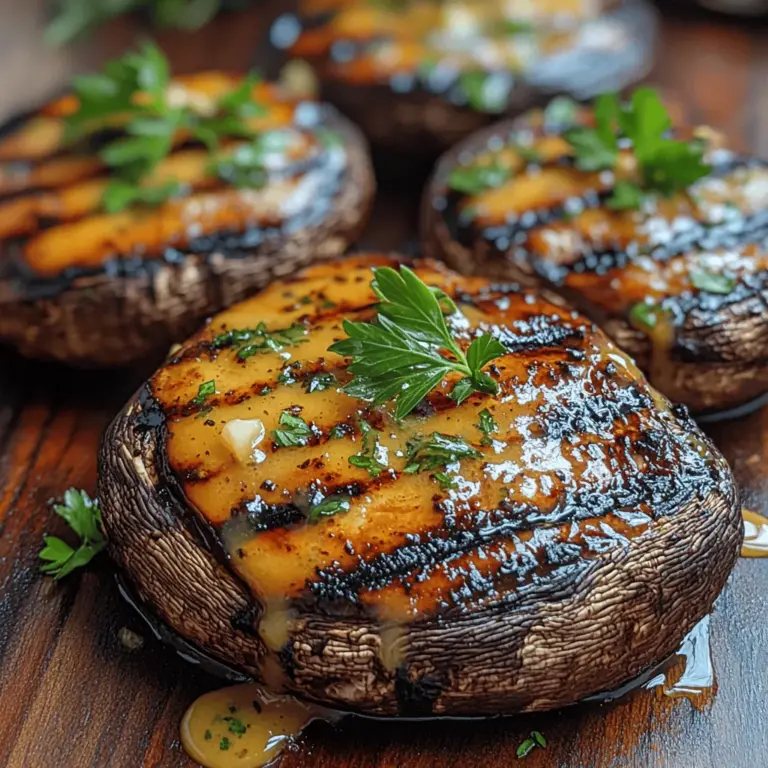 If you're on the hunt for a mouthwatering dish that combines simplicity, flavor, and versatility, look no further than savory garlic butter grilled mushrooms. This delightful recipe showcases the rich, umami flavor of mushrooms enhanced by the aromatic qualities of garlic and herbs, making it a favorite across various cuisines. Whether you're serving it as a side dish, using it as a topping for grilled meats, or incorporating it into a vegetarian feast, these grilled mushrooms are sure to impress.